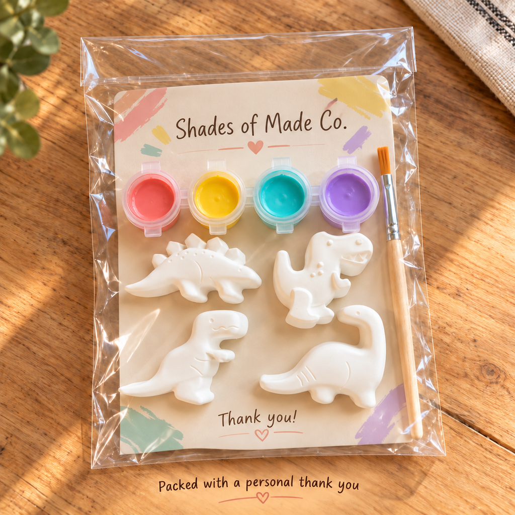 Dino Paint Kit - Set of 4